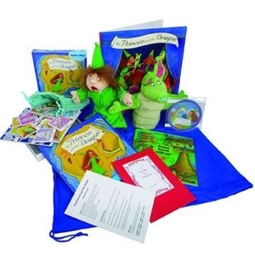 The Princess and the Dragon Story Sack