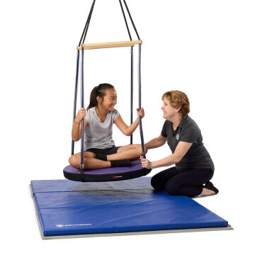 Soft-Lite Round Platform Swing