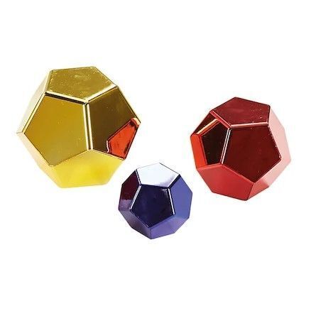 Colourful Metallic Boulder Blocks