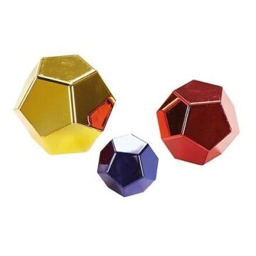 Colourful Metallic Boulder Blocks