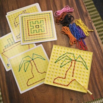 String A long Lacing Set