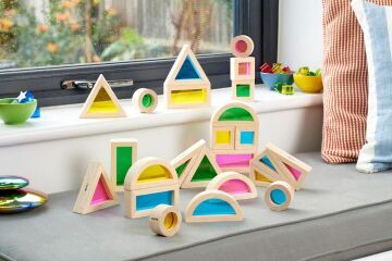 Rainbow Blocks - Set of 24