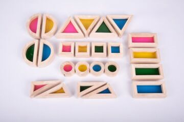 Rainbow Blocks - Set of 24