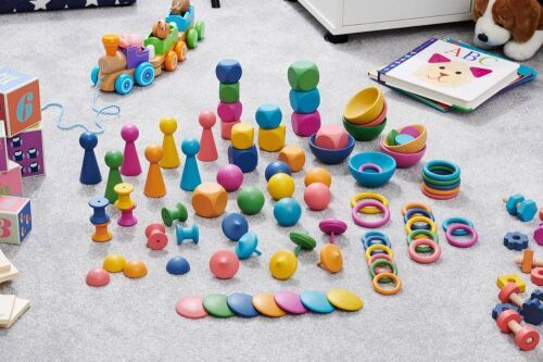 Rainbow Wooden Superset