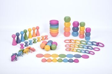 Rainbow Wooden Superset