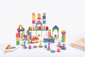 Rainbow Wooden Superset