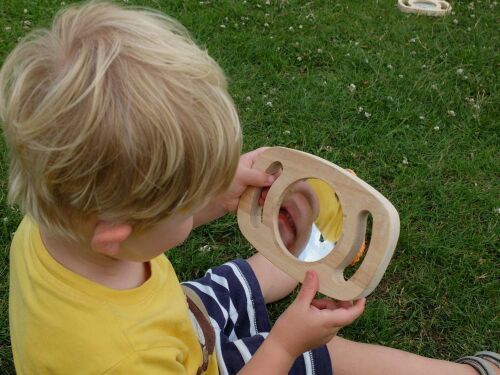 Easy Hold Double-Sided Convex Mirror
