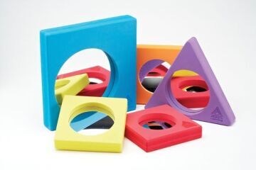 Foam Surround Mirrors - Set of 5