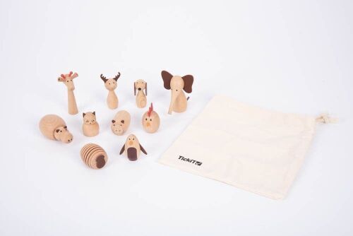 Wooden Animal Friends