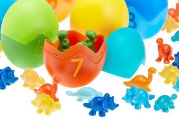 Counting Dino-Sorters Egg Set