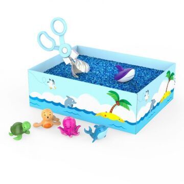 Playfoam Pluffle Hide & Seek Sensory Set including extra Pluffle