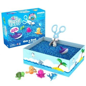Playfoam Pluffle Hide & Seek Sensory Set including extra Pluffle