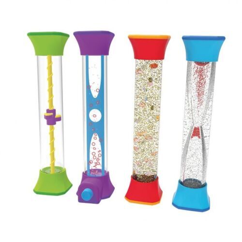 Sensory Fidget Tubes - Set of 4