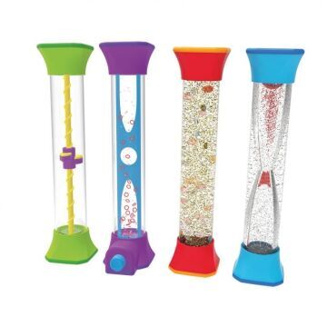 Sensory Fidget Tubes - Set of 4