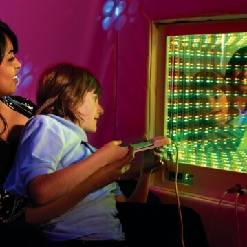 Interactive Infinity Tunnel