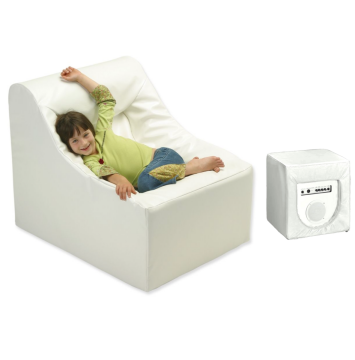 Vibroacoustic Lounger Chair including Softplay Speaker Seat