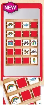 Flip Blocks Picture Matching Game