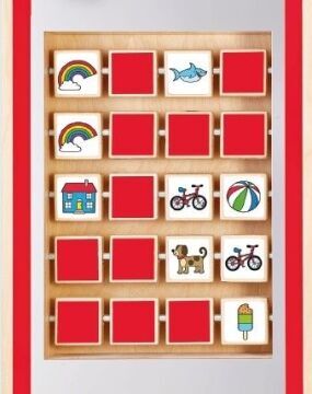 Flip Blocks Picture Matching Game