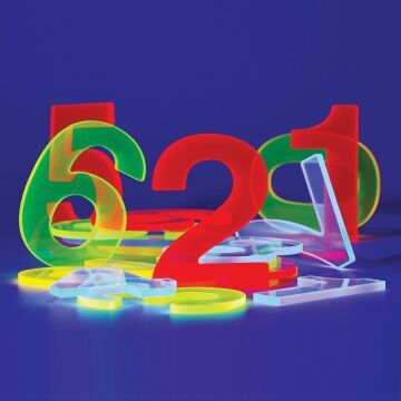 UV Numbers - Set of 20
