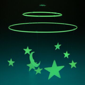 Glow in the Dark Moon & Stars