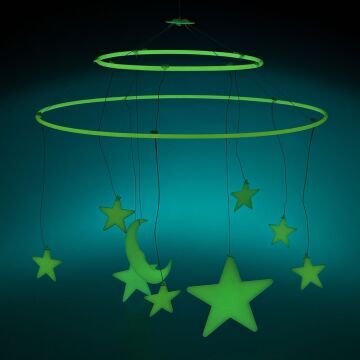 Glow in the Dark Moon & Stars