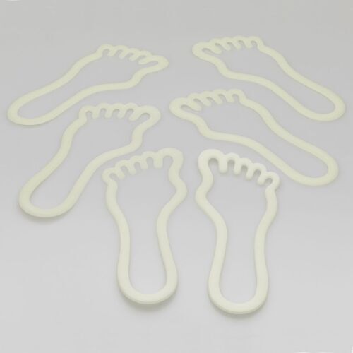 Glow in the Dark Feet - Set of 6