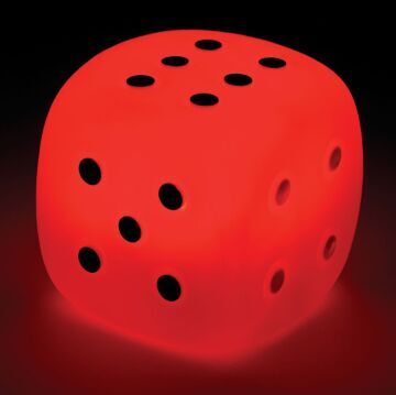 Light up dice