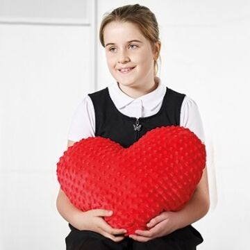 Weighted Heart Cushion