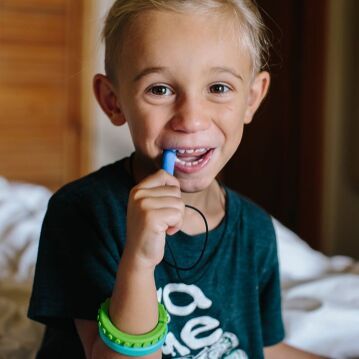 Ark's Bite Saber - Textured Chew Necklace