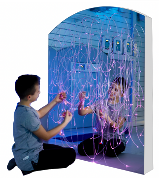 Curved Fibre Optic Mirror