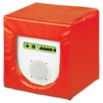 Vibro-Acoustic Therapy Rocker Including Softplay Speaker Seat