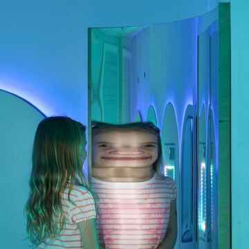 Concave Corner Mirror