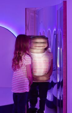 Concave Corner Mirror