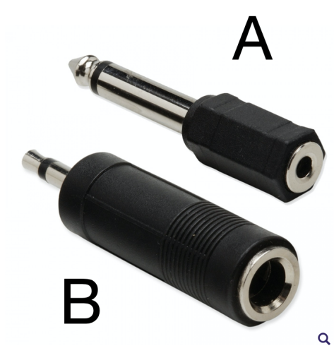 Jack Plug Adaptors for Switches