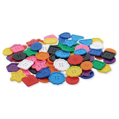 Assorted Large Buttons - Pack of 90